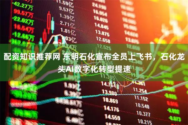 配资知识推荐网 东明石化宣布全员上飞书，石化龙头AI数字化转型提速